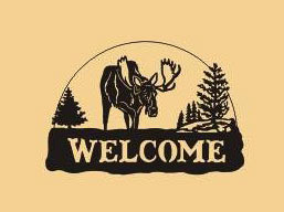 13 x 20 inch Black powder coated it will not rust, great for indoor or outdoor decor.