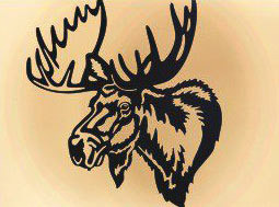 24 x 22  inch Black powder coated it will not rust, great for indoor or outdoor decor.