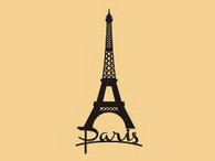 28 x 13 inch Black powder coated it will not rust, great for indoor or outdoor decor.