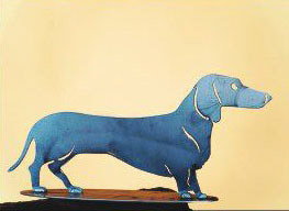 14 x 8  inch Black powder coated and will not rust great for indoor or outdoor decor.