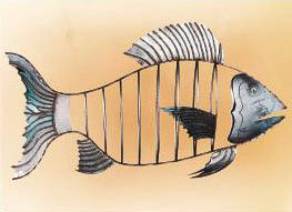  28 x 48 inch great for indoor or outdoor decor.