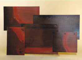24 x 60 inch Black powder coated and will not rust, great for indoor or outdoor decor.