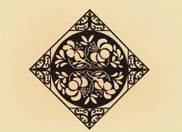 30 x 30 inch Black powder coated and will not rust, great for indoor or outdoor decor.