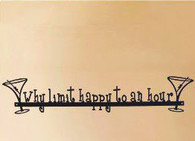 8 x 36 inch Black powder coated and will not rust, great for indoor or outdoor decor.