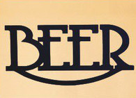 8 x 17 inch Black powder coated and will not rust, great for indoor or outdoor decor.