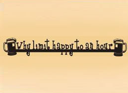 6 x 36 inch Black powder coated and will not rust, great for indoor or outdoor decor.