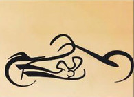 14 x 40 inch Black  16 gauge steel , powder coated and will not rust, great for indoor or outdoor decor.