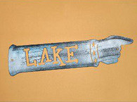 5 x 20 inch Black powder coated and 16 gauge steel  that will not rust,great for indoor or outdoor decor.