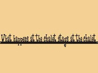 #CO 32 - 5 x 36 inch, 16 gauge steel, Black powder coated so it will not rust, great for indoor or outdoor decor.