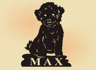 #D0 15 - 16 x 13 inch, 16 gauge steel, black powder coated, will not rust, great for indoor or outdoor decor.