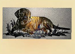 #D0 20 - 26 x 12 inch, 16 gauge steel, black powder coated, will not rust, great for indoor or outdoor decor.