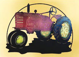 !9 x 24 inch Black 16 gauge steel , powder coated and will not rust, great for indoor or outdoor decor.