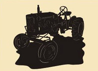 24 x 18 inch Black 16 gauge steel , powder coated and will not rust, great for indoor or outdoor decor.