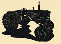 24 x 18 inch Black 16 gauge steel , powder coated and will not rust, great for indoor or outdoor decor.