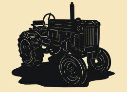 24 x 18 inch Black 16 gauge steel , powder coated and will not rust, great for indoor or outdoor decor.