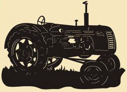 24 x 18 inch Black 16 gauge steel , powder coated and will not rust, great for indoor or outdoor decor.