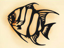 16 x 20 inch 16 gauge steel powder coated and will not rust, great for indoor and outdoor decor.