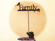 9 x 18 inch 16 gauge steel great for outdoor decor.