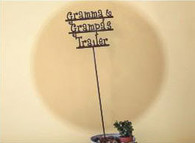 9 x 18 inch 16 gauge steel great for outdoor decor.