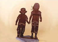 26 x 18 inch 16 gauge steel great for outdoor decor.