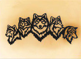 21 x 48  inch Black  16 gauge steel powder coated and will not rust, great for indoor or outdoor decor.