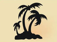 16 x 15  inch Black  16 gauge steel powder coated and will not rust, great for indoor or outdoor decor.