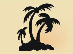 16 x 15  inch Black  16 gauge steel powder coated and will not rust, great for indoor or outdoor decor.