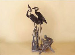 # GA 25 - 55 x 24 inch, 16 gauge steel great for outdoor decor.