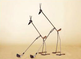 #GA 31 - 36 x 28 inches, 16 gauge steel, great for indoor or outdoor decor. ($60 each)