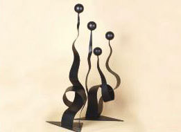 #GA 36 - 52 x 12 inches, 16 gauge steel, great for indoor or outdoor decor. ($150 each)