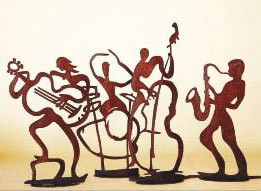 #GA 42 - 40 x 60 inches, 16 gauge steel, unique indoor or outdoor decor