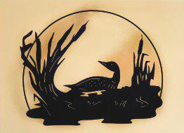 # B1 - 19 x 24 inch, Black Powder Coated, will not rust, great for indoor or outdoor decor.