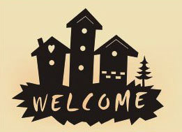 # B26 - 17 x 13 inch, Black Powder Coated, will not rust, great for indoor or outdoor decor.