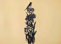 # B7 - 9 x 30 inch, Black Powder Coated, will not rust, great for indoor or outdoor decor.