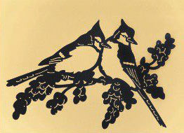 # B5 - 17 x 11 inch, Black Powder Coated, will not rust, great for indoor or outdoor decor.