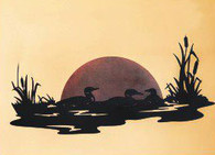 # B17 - 22 x 48 inch, Black Powder Coated, will not rust, great for indoor or outdoor decor.