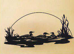 # B18 - 22 x 48 inch, Black Powder Coated, will not rust, great for indoor or outdoor decor.