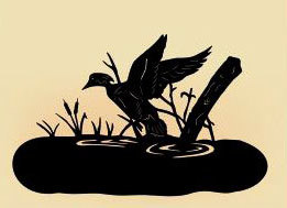 # B24 - 24 x 18 inch, Black Powder Coated, will not rust, great for indoor or outdoor decor.