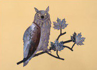 # B2 - 16 x 20 inch, Black Powder Coated, will not rust, great for indoor or outdoor decor.