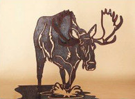 GA49 - 48 x 48 inches, 16 Gauge Steel, Unique Outdoor Decor.