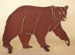 GA52- 28 x 45 inches, 16 Gauge Steel, Unique Outdoor Decor.