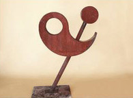 GA56- 34 x 36 inches, 16 Gauge Steel, Unique Indoor or Outdoor Decor.