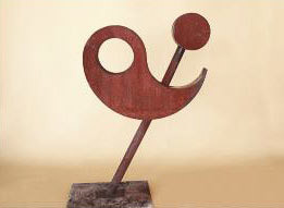 GA56- 34 x 36 inches, 16 Gauge Steel, Unique Indoor or Outdoor Decor.