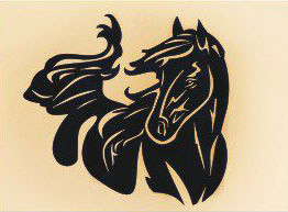 15 x 18 inch Black powder coated 16 gauge steel and will not rust, great for indoor and outdoor decor.