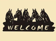 10 x 22  Inch Black 16 gauge steel powder coated and will not rust, great for indoor or outdoor decor.