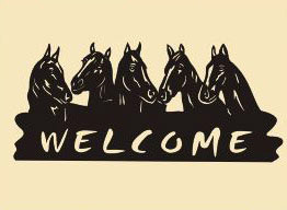 10 x 22  Inch Black 16 gauge steel powder coated and will not rust, great for indoor or outdoor decor.