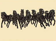 17 x 44  Inch Black 16 gauge steel powder coated and will not rust, great for indoor or outdoor decor.