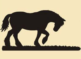 10 x 20 inch Black  16 gauge steel and powder coated so it  will not rust, great for indoor or outdoor decor. 