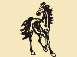 24 x 17 inch Black  16 gauge steel and powder coated so it  will not rust, great for indoor or outdoor decor. 