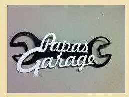 20 x 18 inch Black powder coated 16 gauge steel and will not rust, great for indoor and outdoor decor.